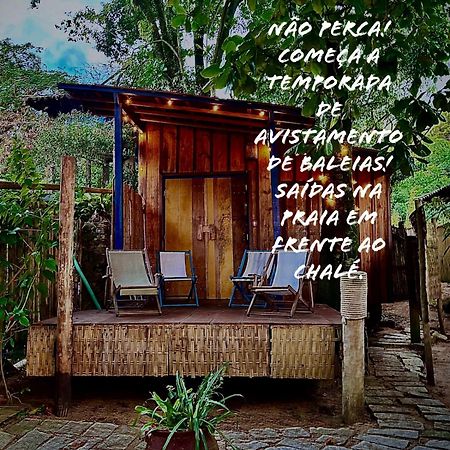 Chalé Pau D’Alho - Pé na Areia - Curral, Ilhabela Exterior foto